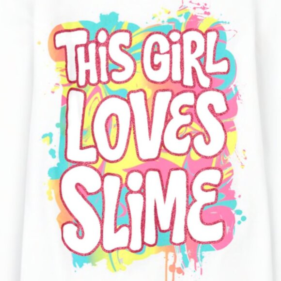 The Children’s Place Girls Graphic Tee 2-Pack- Long Sleeve -M (7/8) NWT - Picture 3 of 3